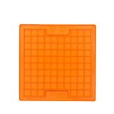 Schleckmatte LickiMat® Classic Playdate™ 20 x 20 cm orange